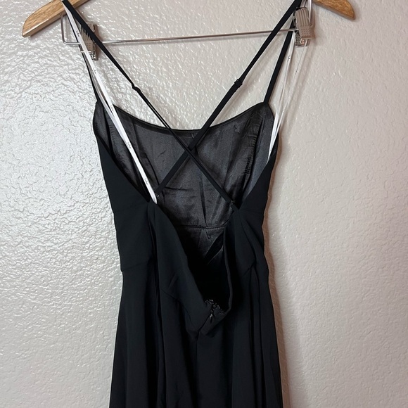NWOT Dreamy Romance Black Backless Maxi Dress - Picture 5 of 7